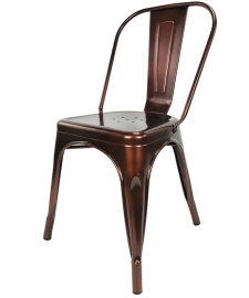 Krzeso metalowe loft CORSICA COPPER TOLIX